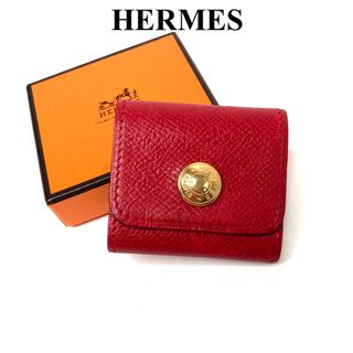 Hermes - エルメス　HERMES  ポストイット　付箋ケース　おしゃれアイテム　レッド　赤