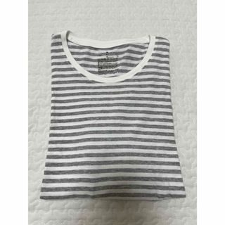 ムジルシリョウヒン(MUJI (無印良品))の無印良品　レディース　長袖　M ボーダー(Tシャツ(長袖/七分))