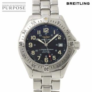 ブライトリング(BREITLING)のブライトリング BREITLING スーパーオーシャン デイト A17040 メンズ 腕時計 ブラック 自動巻き Super Ocean VLP 90223057(腕時計(アナログ))