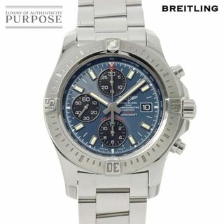 ブライトリング(BREITLING)のブライトリング BREITLING コルト クロノグラフ 日本限定 A13388 メンズ 腕時計 デイト ブルー オートマ 自動巻き ウォッチ Colt VLP 90231657(腕時計(アナログ))