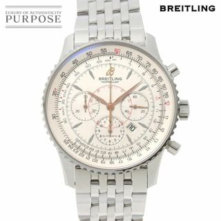 BREITLING - ブライトリング BREITLING ナビタイマー モンブリラン A41370 クロノグラフ メンズ 腕時計 デイト アイボリー 自動巻き Navitimer VLP 90232483