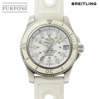 ブライトリング(BREITLING)のブライトリング BREITLING スーパーオーシャン2 36 A17312 レディース 腕時計 デイト ホワイト オートマ 自動巻き Super Ocean II VLP 90233144(腕時計)