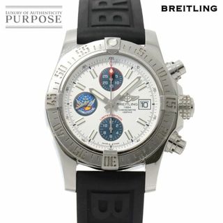 ブライトリング(BREITLING)のブライトリング BREITLING アベンジャー2 ブルーインパルス A13381 日本300本限定 メンズ 腕時計 デイト 自動巻き Avenger2 VLP 90233503(腕時計(アナログ))