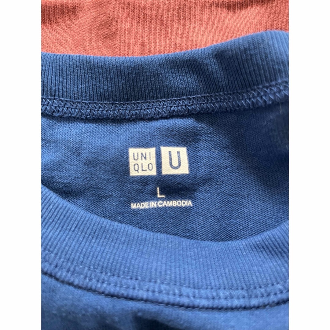 UNIQLO(ユニクロ)のユニクロ　クルーネックＴ　Ｌ　まとめ売り！ メンズのトップス(Tシャツ/カットソー(半袖/袖なし))の商品写真