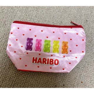 ハリボ♥︎HARIBO♥︎ピンクポーチ♥︎可愛い(キャラクターグッズ)