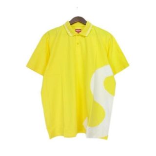 シュプリーム(Supreme)のシュプリーム Supreme ■ 18SS 【 S Logo Polo 】 フロント S ロゴ コットン ポロシャツ　h0348(Tシャツ/カットソー(半袖/袖なし))