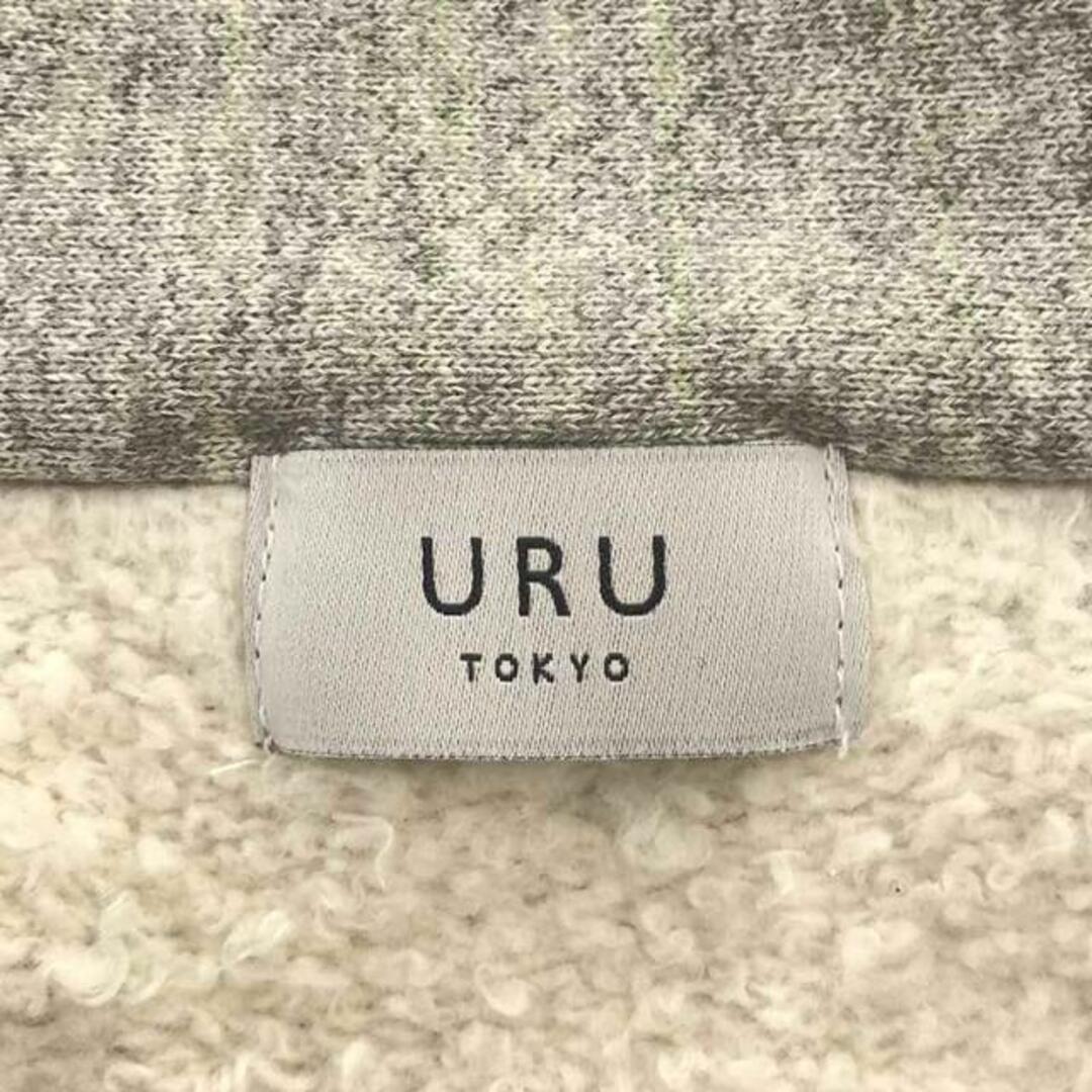 URU(ウル)の【美品】  URU / ウル | 2023AW | HALF ZIP SWEAT ハーフジップスウェット | 2 | ヘザーグレー | メンズ メンズのトップス(スウェット)の商品写真