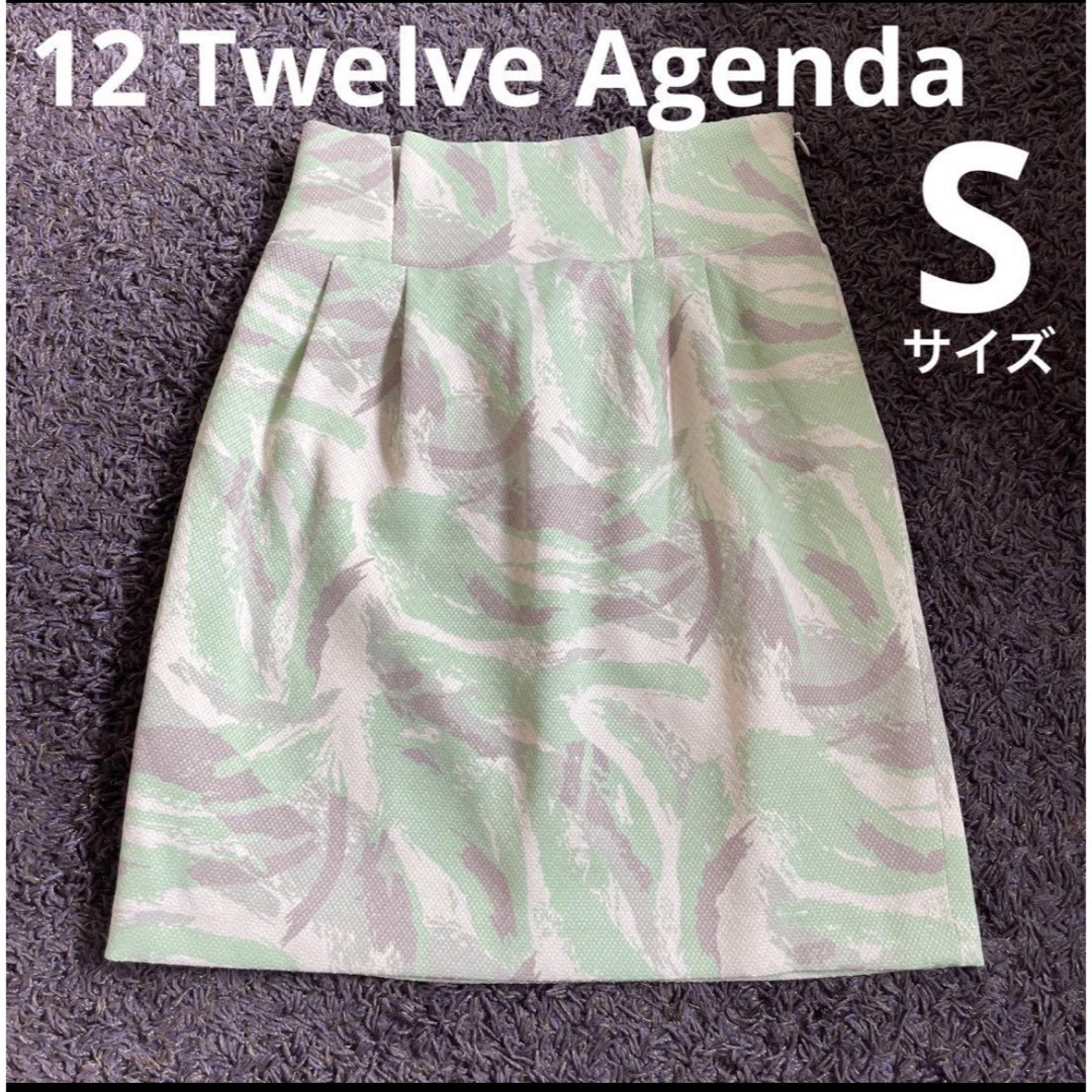 12Twelve Agenda(トゥエルブアジェンダ)の12Twelve Agenda Sサイズ　タイトスカート レディースのスカート(ミニスカート)の商品写真