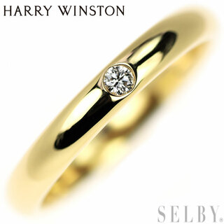 ハリーウィンストン(HARRY WINSTON)のハリーウィンストン K18YG ダイヤモンド リング(リング(指輪))