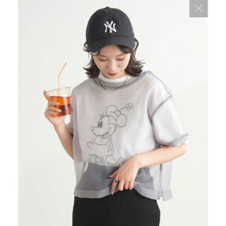 CIAOPANIC TYPY - CIAOPANIC TYPY オーガンジーオーバーサイズシアーブラウスTEE