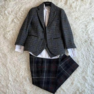 ハリスツイード(Harris Tweed)のハリスツイード セットアップ スーツ ツイード マカフィー BEMS 3ピース(スーツ)