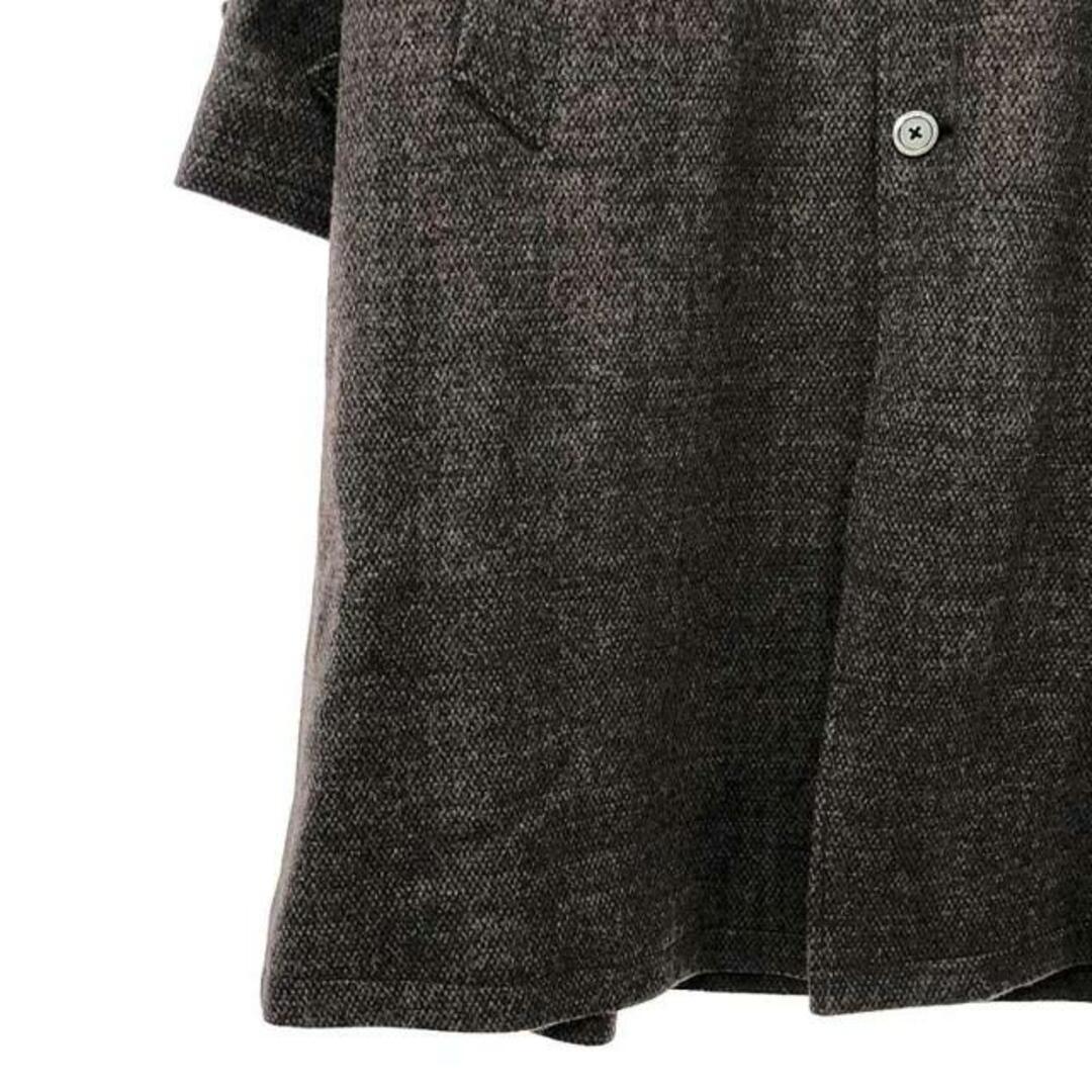 URU(ウル)の【美品】  URU / ウル | 2023AW | KNIT MELTON BALMACAAN COAT ニットメルトン バルマカン ステンカラーコート | 1 | ネイビー | メンズ メンズのジャケット/アウター(その他)の商品写真