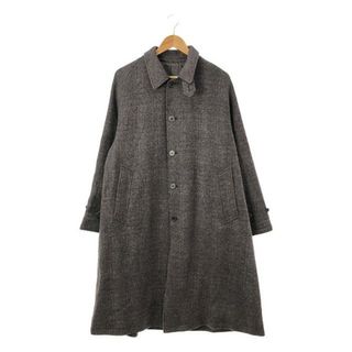 ウル(URU)の【美品】  URU / ウル | 2023AW | KNIT MELTON BALMACAAN COAT ニットメルトン バルマカン ステンカラーコート | 1 | ネイビー | メンズ(その他)