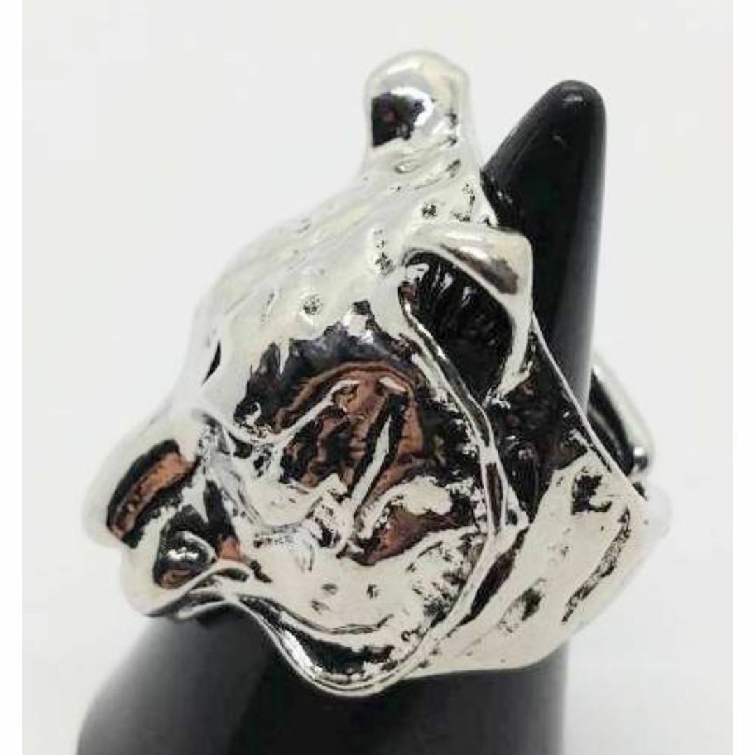 【フリーサイズ】タイガー　リング　指輪　トラ　虎　アニマル　アフリカ　サバンナ メンズのアクセサリー(リング(指輪))の商品写真