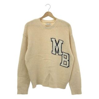 MADISONBLUE - MADISON BLUE / マディソンブルー | 2023SS | COLLEGE SWEATER MOLE カレッジニット | 01(S) | ホワイト | レディース