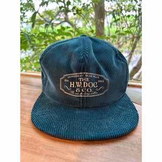 ザエイチダブリュドックアンドコー(THE H.W. DOG & CO.)のThe H.W Dog&co tracker cap ブルー D-00004-C(キャップ)