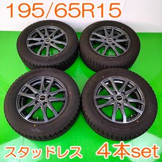 AUTOBACS 195/65R15 91Q 5H×114.3 YWH097(タイヤ・ホイールセット)