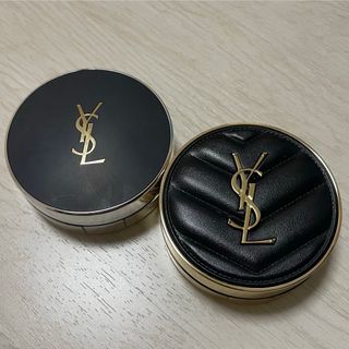 Yves Saint Laurent - イヴサンローランファンデーションケースゴールドシルバーセットシャネルディオール