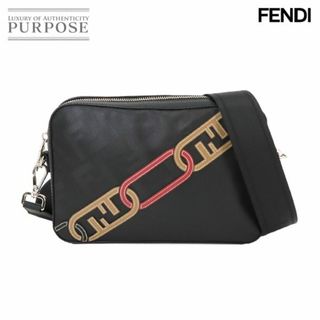 フェンディ(FENDI)の未使用 展示品 フェンディ FENDI ショルダー バッグ レザー ブラック 7M0286 VLP 90231775(ショルダーバッグ)