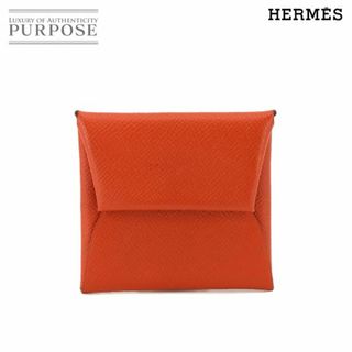 エルメス(Hermes)の新品同様 エルメス HERMES バスティア コインケース 小銭入れ エプソン テールバテュー T刻印 シルバー 金具 VLP 90232096(コインケース)