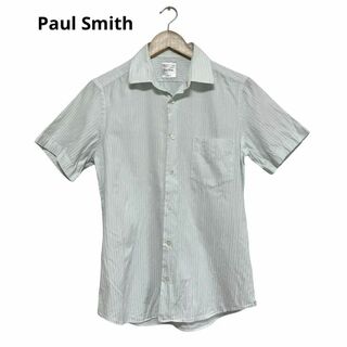 ポールスミス(Paul Smith)の日本製　Paul Smith シャツ　ブラウス　ストライプ(シャツ/ブラウス(半袖/袖なし))