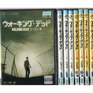 rd07775    ウォーキング・デッドシーズン4  8枚入り　中古DVD(TVドラマ)