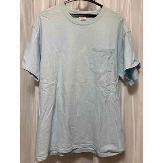 GILDAN - 古着　ギルダン　GILDAN ウルトラコットンTシャツ　半袖　LGGサイズ　水色