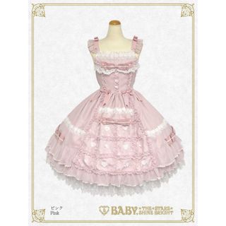 ベイビーザスターズシャインブライト(BABY,THE STARS SHINE BRIGHT)のRibbon Couture Paletteジャンパースカート(ロングワンピース/マキシワンピース)