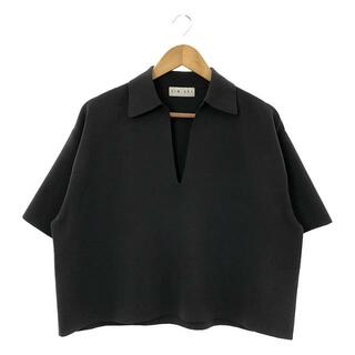 RIM.ARK - RIM.ARK / リムアーク | Wide skipper knit tops スキッパーニット | F | グレー | レディース