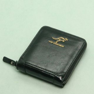 ♥即購入OK♥ 新品 コンパクト メンズ ジップ 財布 ブラック 黒(折り財布)