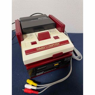 ファミリーコンピュータ(ファミリーコンピュータ)のファミコン本体AV化仕様　ディスクシステム　USB電源仕様(家庭用ゲーム機本体)