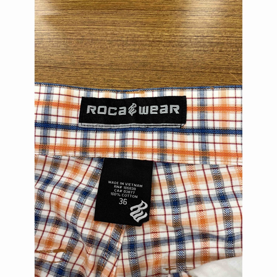 Rocawear - N28 ROCA WEAR チェック柄 ショーツ チェックパンツ Rocawear - N28 ROCA WEAR チェック柄 ショーツ チェックパンツ