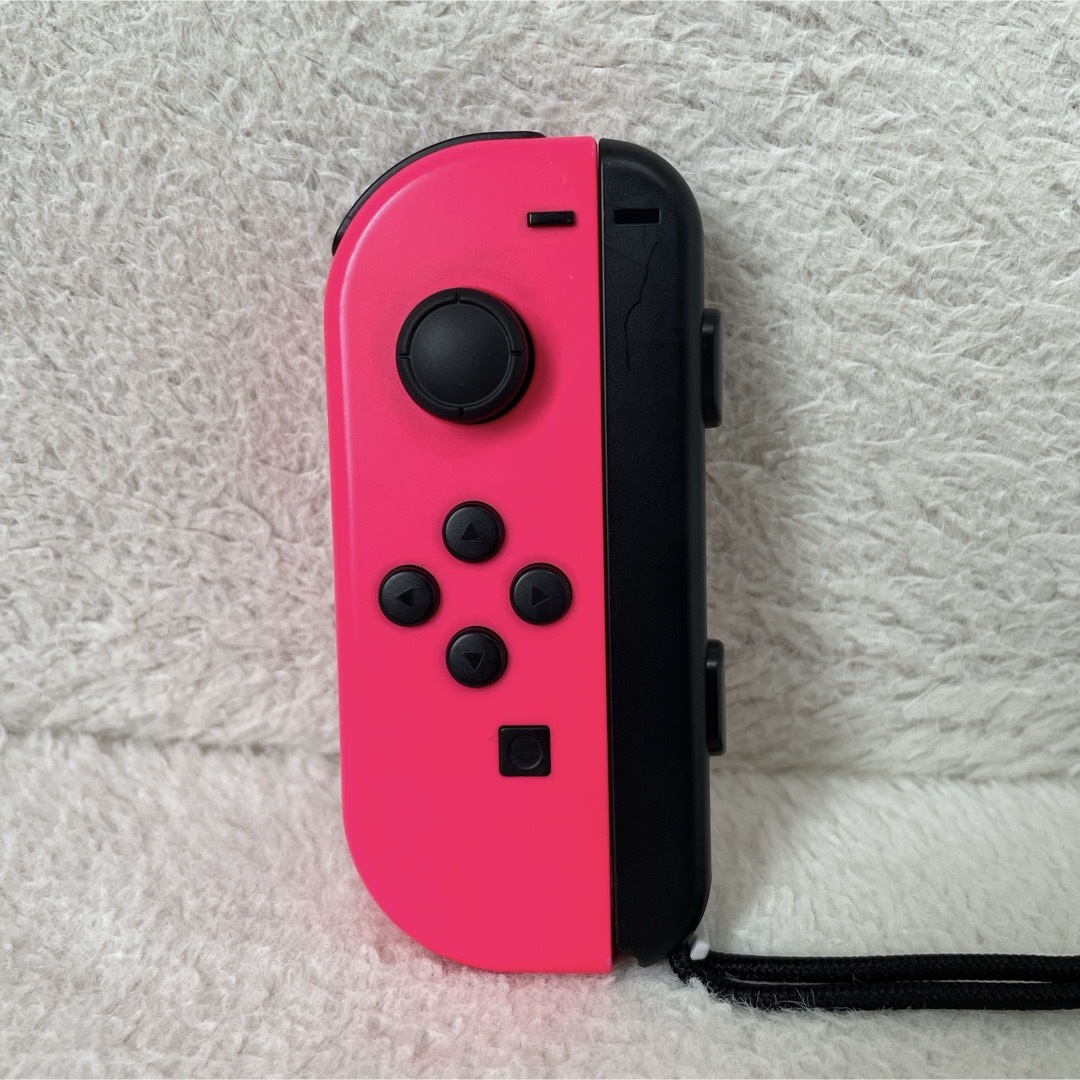 Nintendo Switch(ニンテンドースイッチ)のNintendo Switch ジョイコン 高耐久スティック交換済みネオンピンク エンタメ/ホビーのゲームソフト/ゲーム機本体(家庭用ゲーム機本体)の商品写真