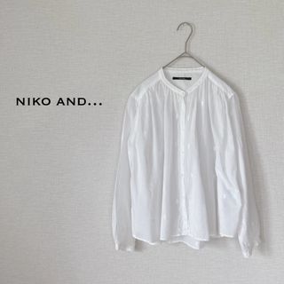 niko and... - ニコアンド　刺繍ブラウス　コットン100%