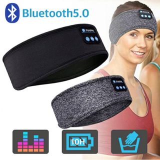 ヘッドホン　ヘアバンド ターバン  イヤホン bluetooth バンダナ　頭巾(ヘッドフォン/イヤフォン)