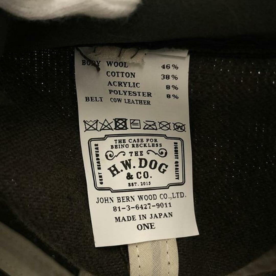 【美品】  THE H.W.DOG&CO. / ドッグアンドコー | ロゴワッペン ベースボールキャップ | ONE | カーキ | メンズ メンズの帽子(その他)の商品写真