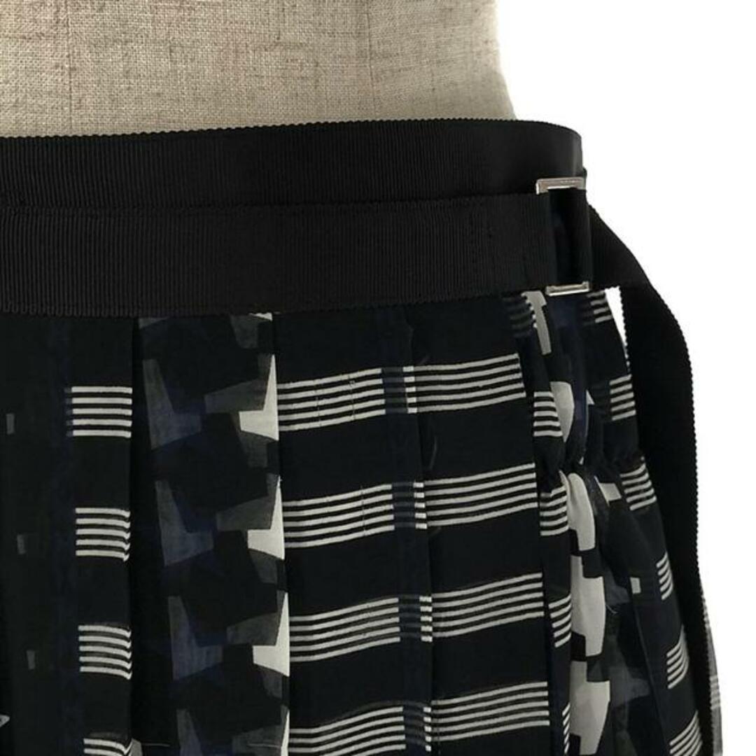 sacai - sacai / サカイ | スター 星柄 プリーツ ラップスカート sacai - sacai / サカイ | スター 星柄 プリーツ ラップスカート