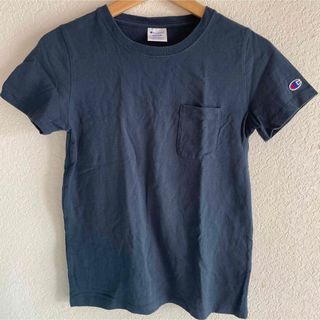 Champion - チャンピオン　レディース　ネイビー　コットンTシャツ　Ｍサイズ