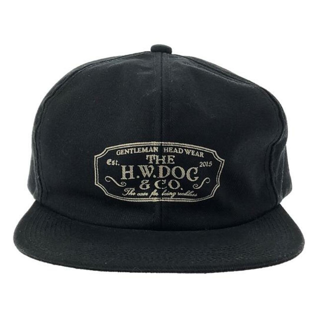 【美品】  THE H.W.DOG&CO. / ドッグアンドコー | ロゴプリント トラッカーキャップ | ONE | ブラック | メンズ メンズの帽子(その他)の商品写真