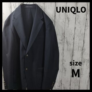 ユニクロ(UNIQLO)の【UNIQLO】感動ブレザー2WAYストレッチ（袖丈着丈標準）　完売品　D921(テーラードジャケット)