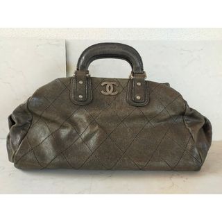 シャネル(CHANEL)のCHANEL　シャネル　ミニボストンバッグ　ブラック(ボストンバッグ)