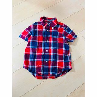 ポロラルフローレン(POLO RALPH LAUREN)のPOLO RALPH LAUREN ポロ ラルフ シャツ チェック 24M 90(ブラウス)