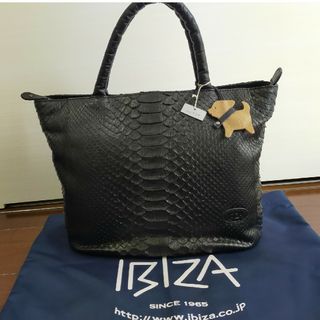 イビザ(IBIZA)のIBIZA イビザ パイソン 蛇革 トートバッグ(トートバッグ)