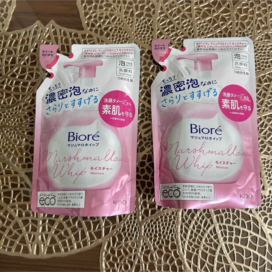 Biore(ビオレ)のビオレ　マシュマロホイップ詰め替え用 コスメ/美容のスキンケア/基礎化粧品(洗顔料)の商品写真