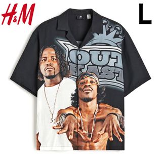 エイチアンドエム(H&M)の新品 H&M × アウトキャスト OUTKAST シャツ HIPHOP L(シャツ)