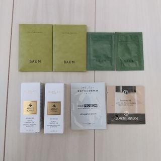 （380）GUERLAIN、BAUM、ルミナスなどサンプル まとめ売り(サンプル/トライアルキット)