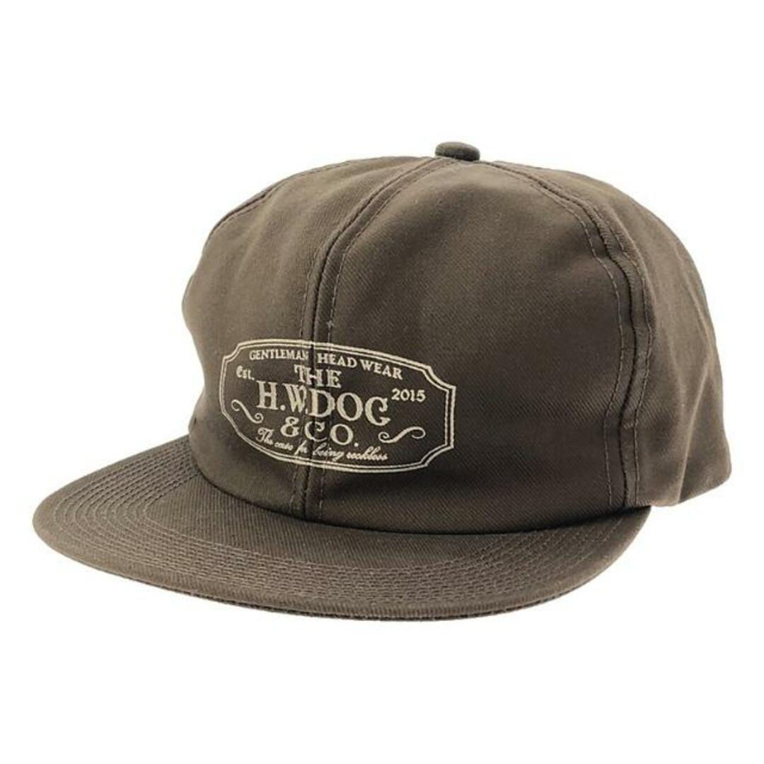 【美品】  THE H.W.DOG&CO. / ドッグアンドコー | ロゴプリント トラッカーキャップ | ONE | カーキ | メンズ メンズの帽子(その他)の商品写真