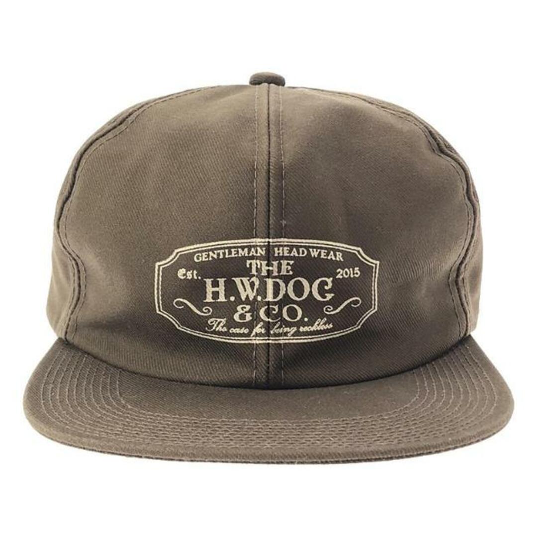 【美品】  THE H.W.DOG&CO. / ドッグアンドコー | ロゴプリント トラッカーキャップ | ONE | カーキ | メンズ メンズの帽子(その他)の商品写真