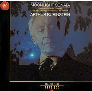 (CD)ベートーヴェン : 月光・悲愴・熱情・告別／ルービンシュタイン(アルトゥール)(クラシック)