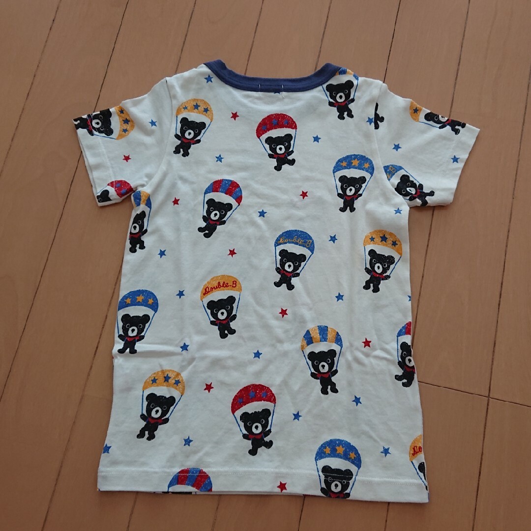 mikihouse(ミキハウス)のミキハウス ダブルB ビーくんパラシュートＴシャツ キッズ/ベビー/マタニティのキッズ服男の子用(90cm~)(Tシャツ/カットソー)の商品写真